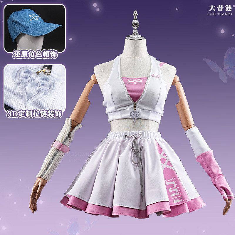 Party Games New - Kostum Cosplay Cyrene Honkai: Pakaian Star