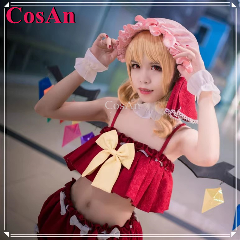 Party Games New - CosAn【Customized】Kostum Cosplay Game Touhou Project Flandre