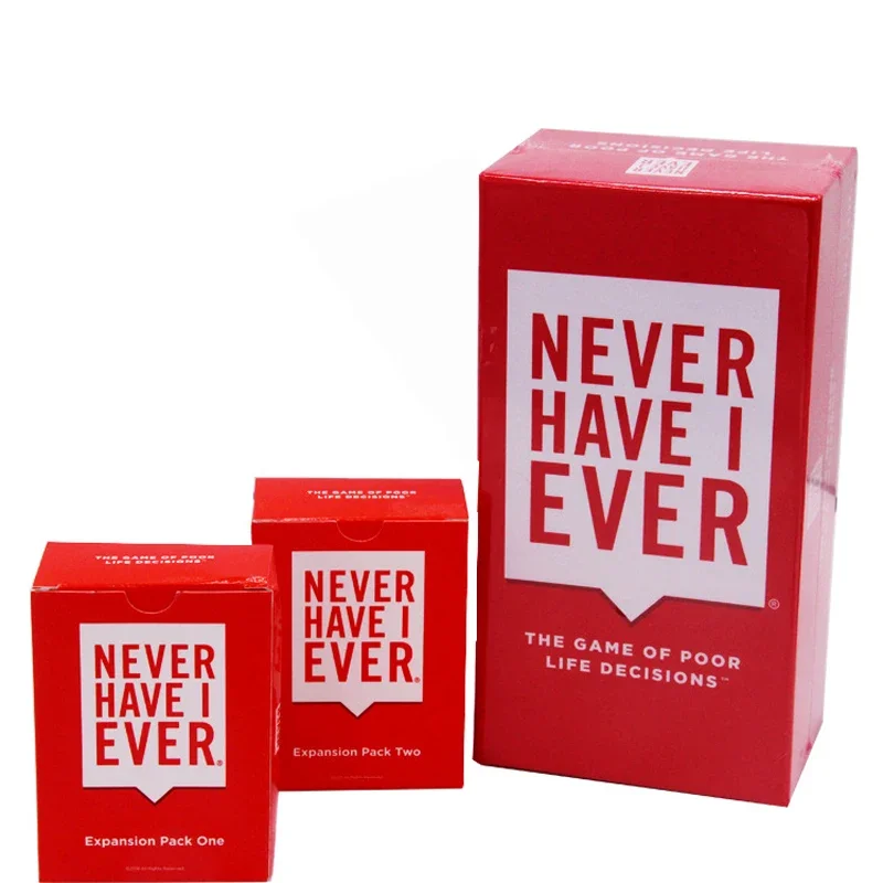 Party Games Never Have I Ever - 550 kartu tidak pernah saya pernah