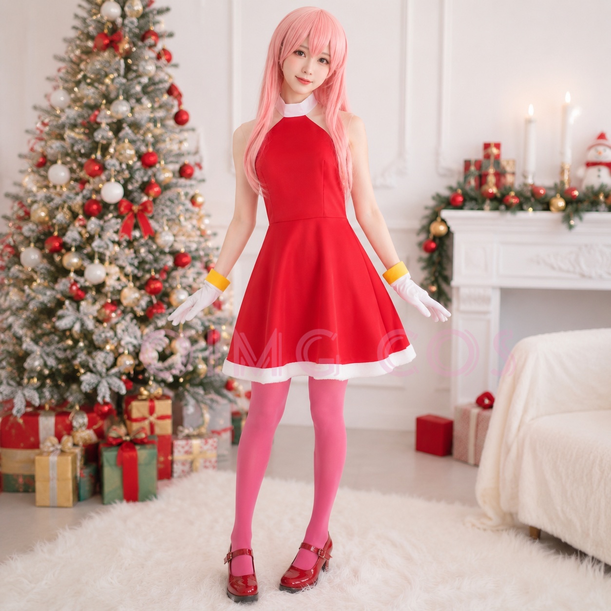 Party Games For Adults - Kostum Cosplay Amy Rose Seragam Karnaval