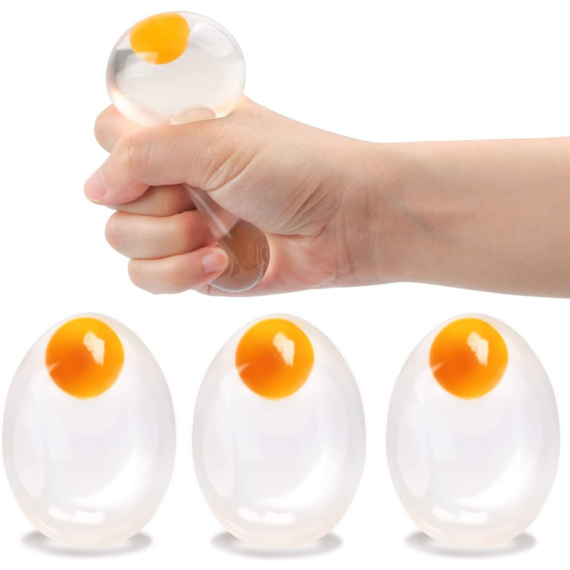 Party Games Graduation - Bola Squishy Telur Funky - Mainan
