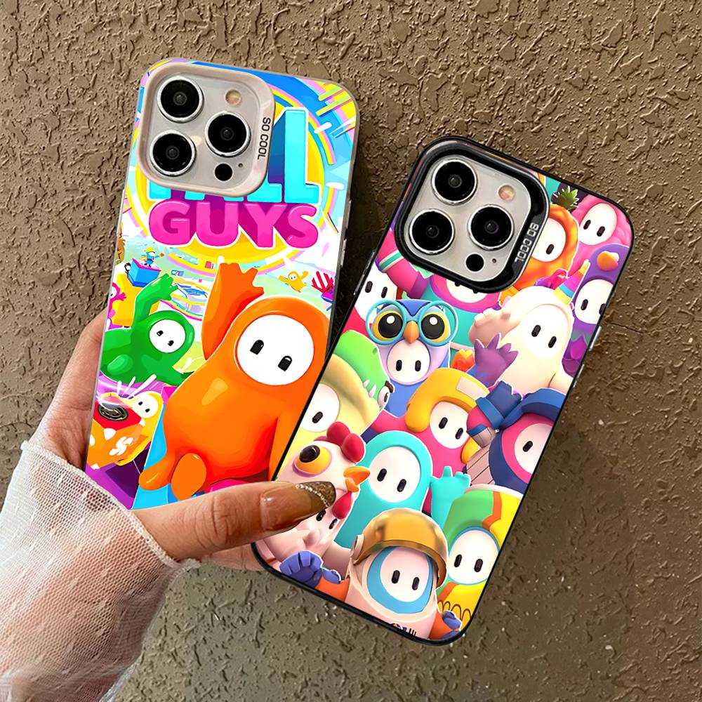 Party Games Iphone - Casing HP Warna-warni F-Fall G-Guys Party