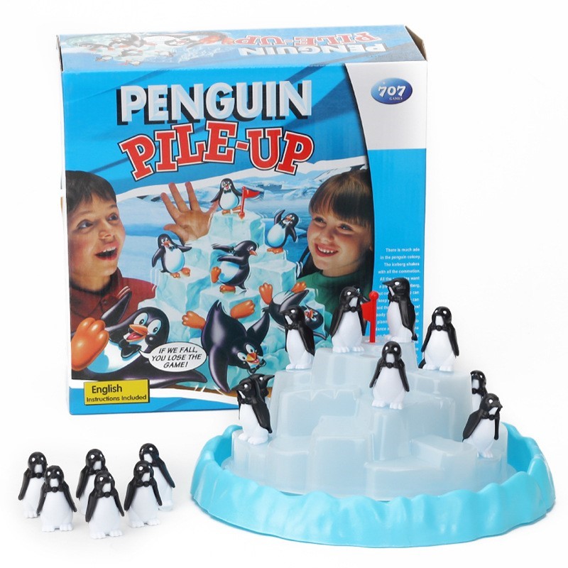Party Games Quiz - Mainan Penguin Bertumpuk Iceberg, Permainan Papan