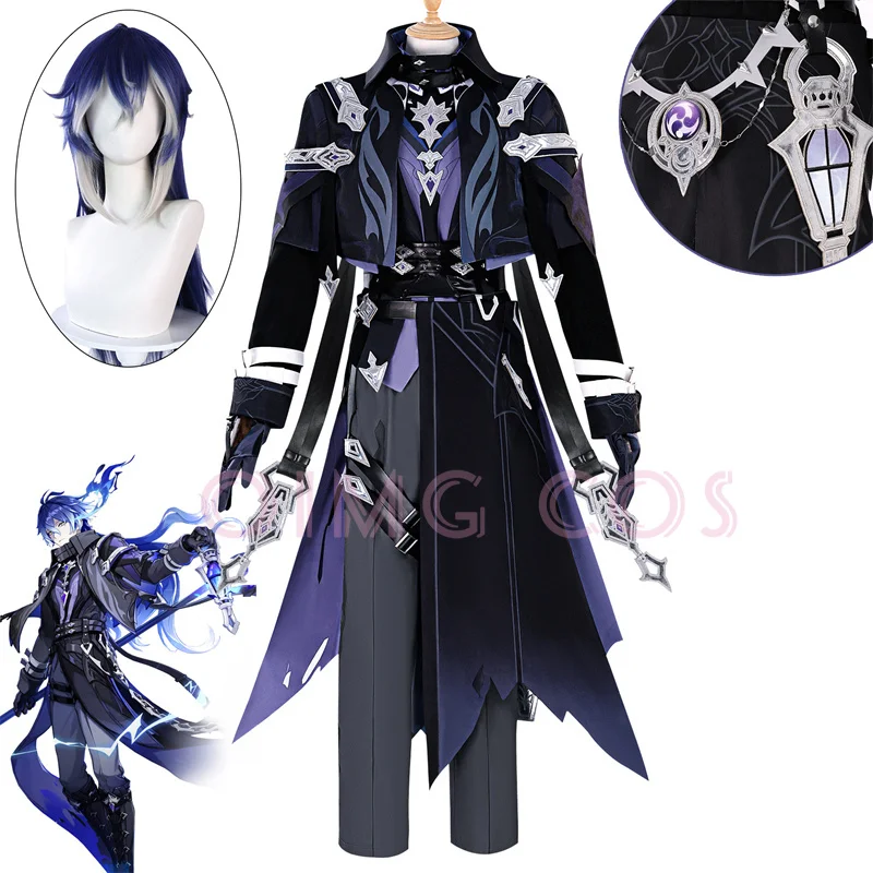 Party Games For Adults - Kostum Cosplay Genshin Impact Flins Wig
