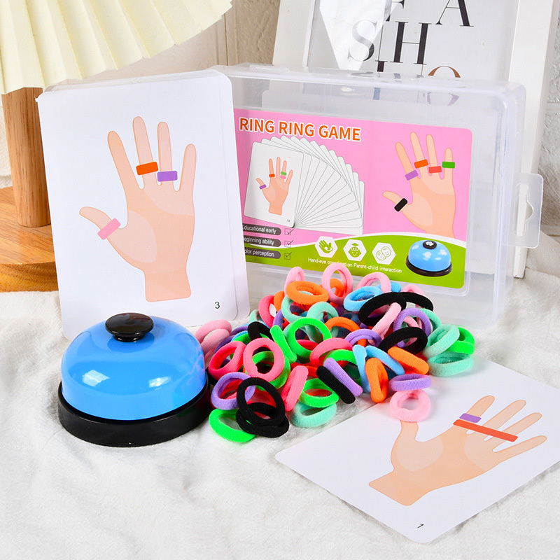 Party Games Board Game - Mainan pendidikan anak, cincin jari papan