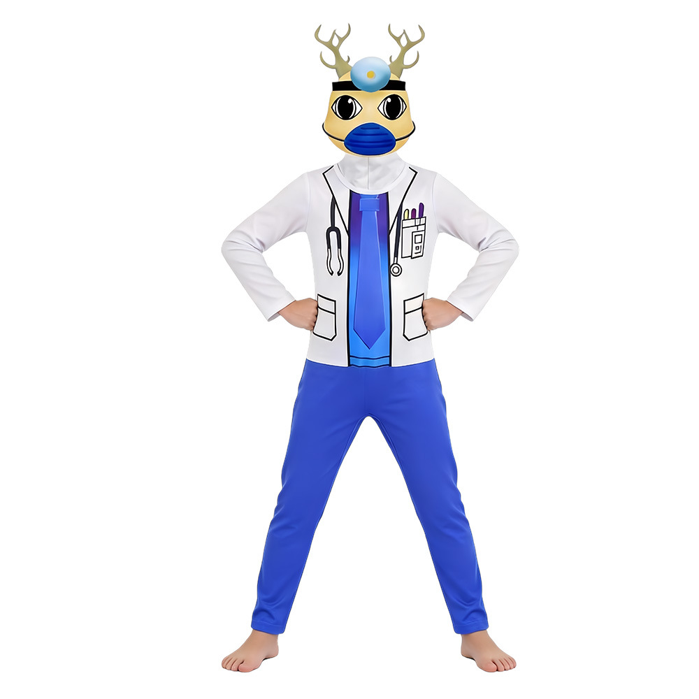 Party Games Animals - Kostum Cosplay Dokter Rusa dari Rumah