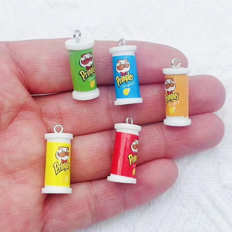 Party Games Ideas - 10pcs Simulasi Keranjang Keripik Kentang 3D