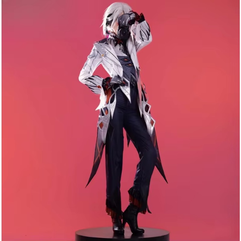 Party Games Animals - Kostum Cosplay Game Genshin Impact Arlecchino