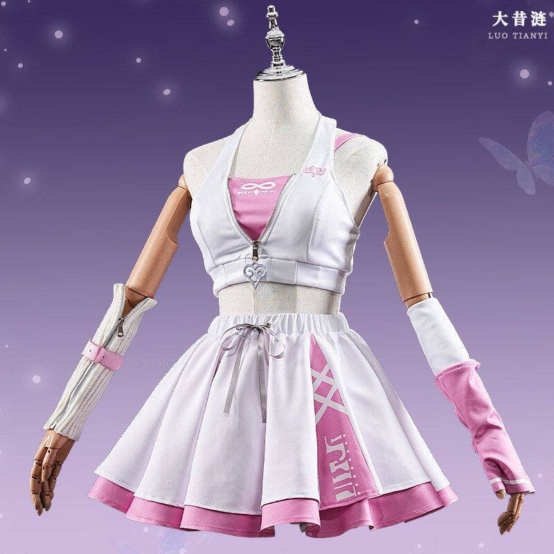 Kostum Cosplay Cyrene Honkai:  - Party Games New ulasan dan harga