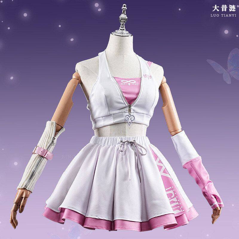 Kostum Cosplay Cyrene Honkai:  - Party Games New ulasan dan harga