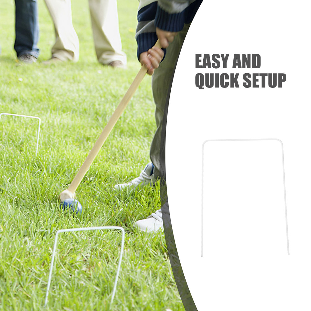 5 Buah Gerbang Kroket Penggant - Croquet Set Lawn ulasan dan harga