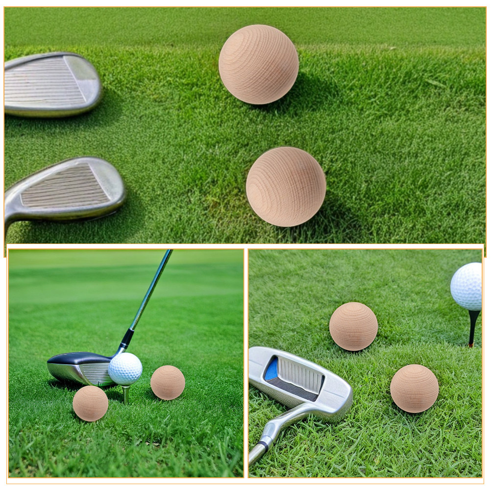 6Pcs Bola Kroket Kayu Set Perm - Croquet Set Lawn ulasan dan harga