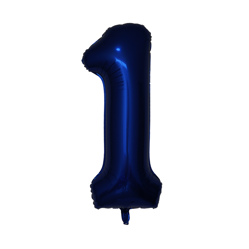 40 Inci Balon Foil Angka Biru  - Party Games Children ulasan dan harga