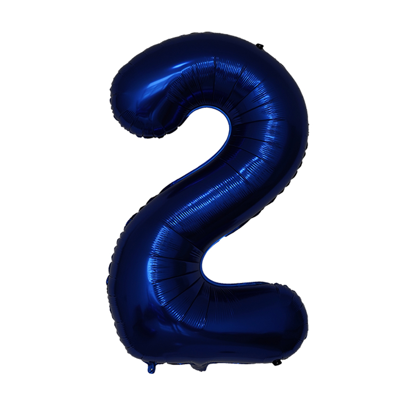 40 Inci Balon Foil Angka Biru  - Party Games Children ulasan dan harga