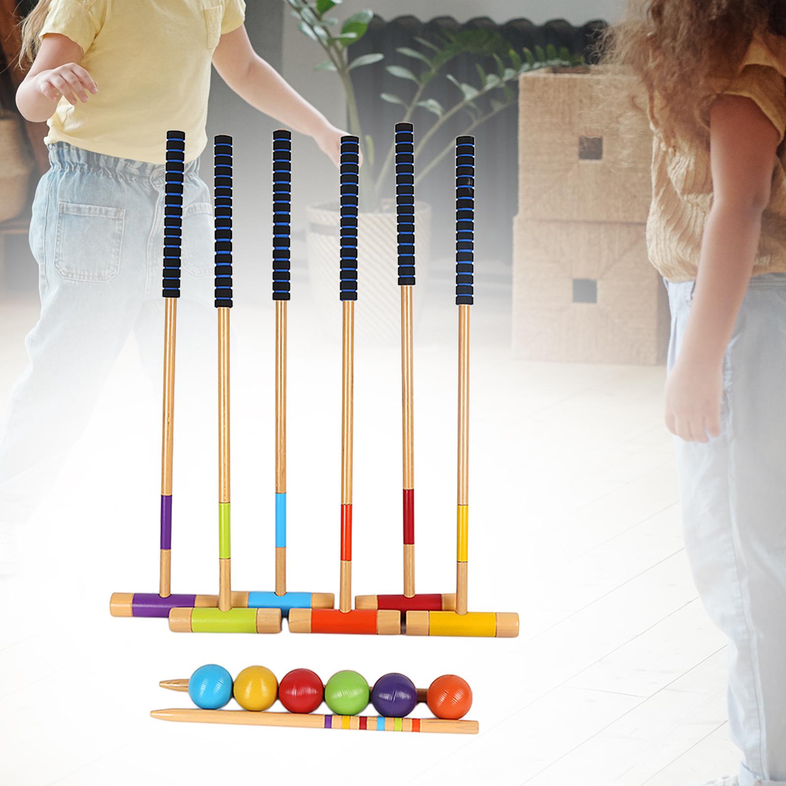 6 Buah Set Kroket untuk Enam P - Croquet Set Lawn ulasan dan harga