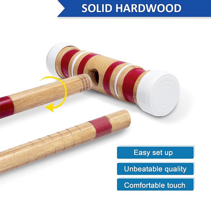 Set Kroket Permainan Rumput Lu - Croquet Set Lawn ulasan dan harga