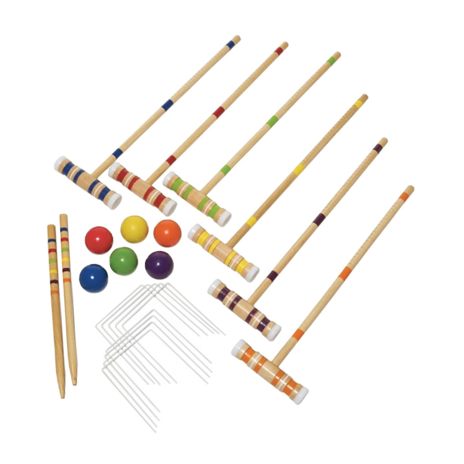 Set Permainan Kroket Luar Ruan - Croquet Set Lawn ulasan dan harga