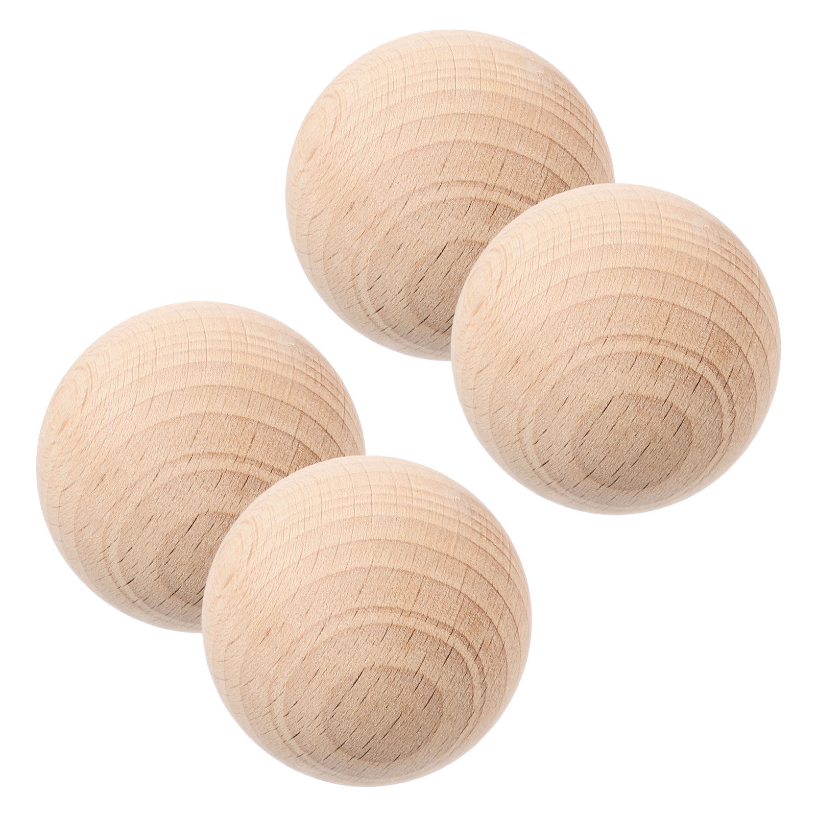 4 Buah Bola Kroket Kayu Alami  - Croquet Set Lawn ulasan dan harga