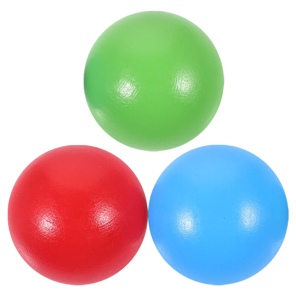3Pcs Bola Kroket Kayu Set Perm - Croquet Set Lawn ulasan dan harga