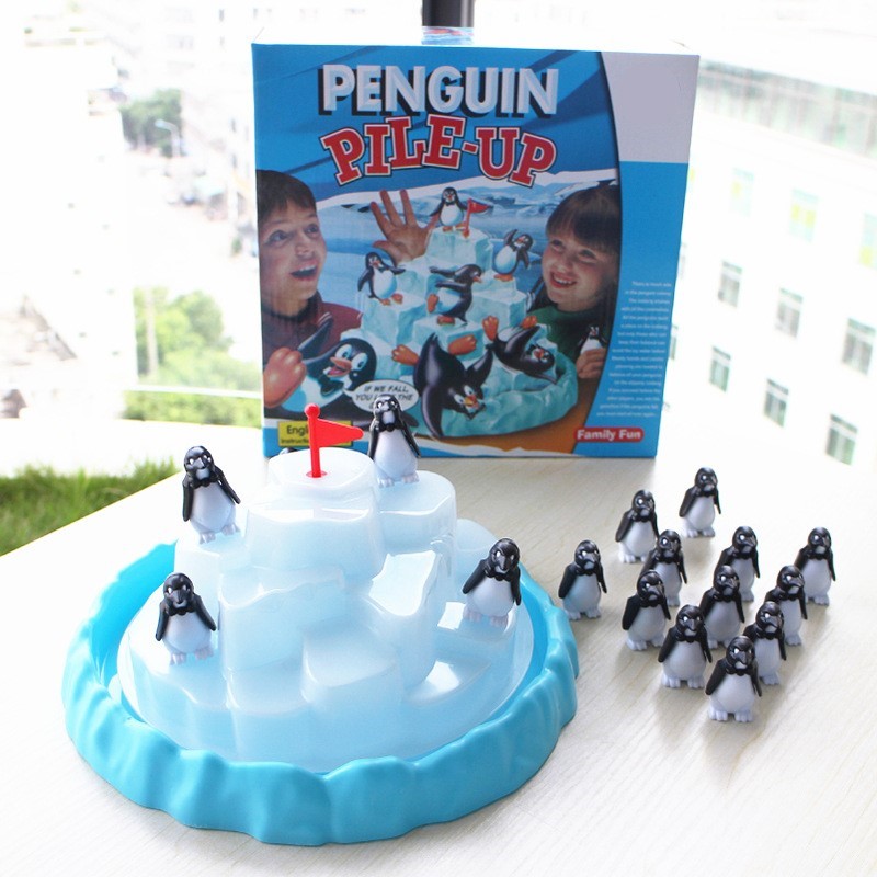 Mainan Penguin Bertumpuk Icebe - Party Games Quiz ulasan dan harga