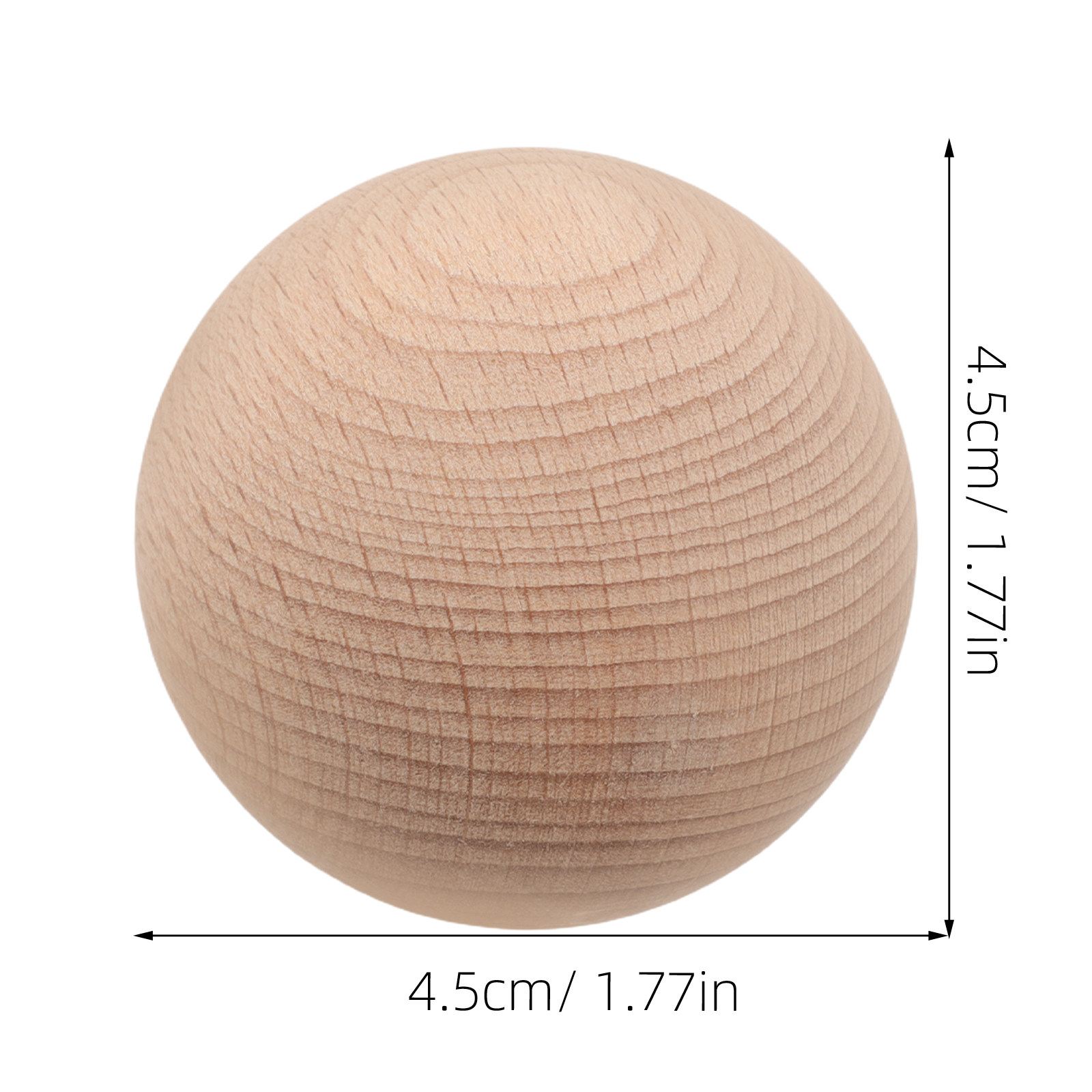 3Pcs Set Bola Golf Kayu Beech  - Croquet Set Lawn ulasan dan harga