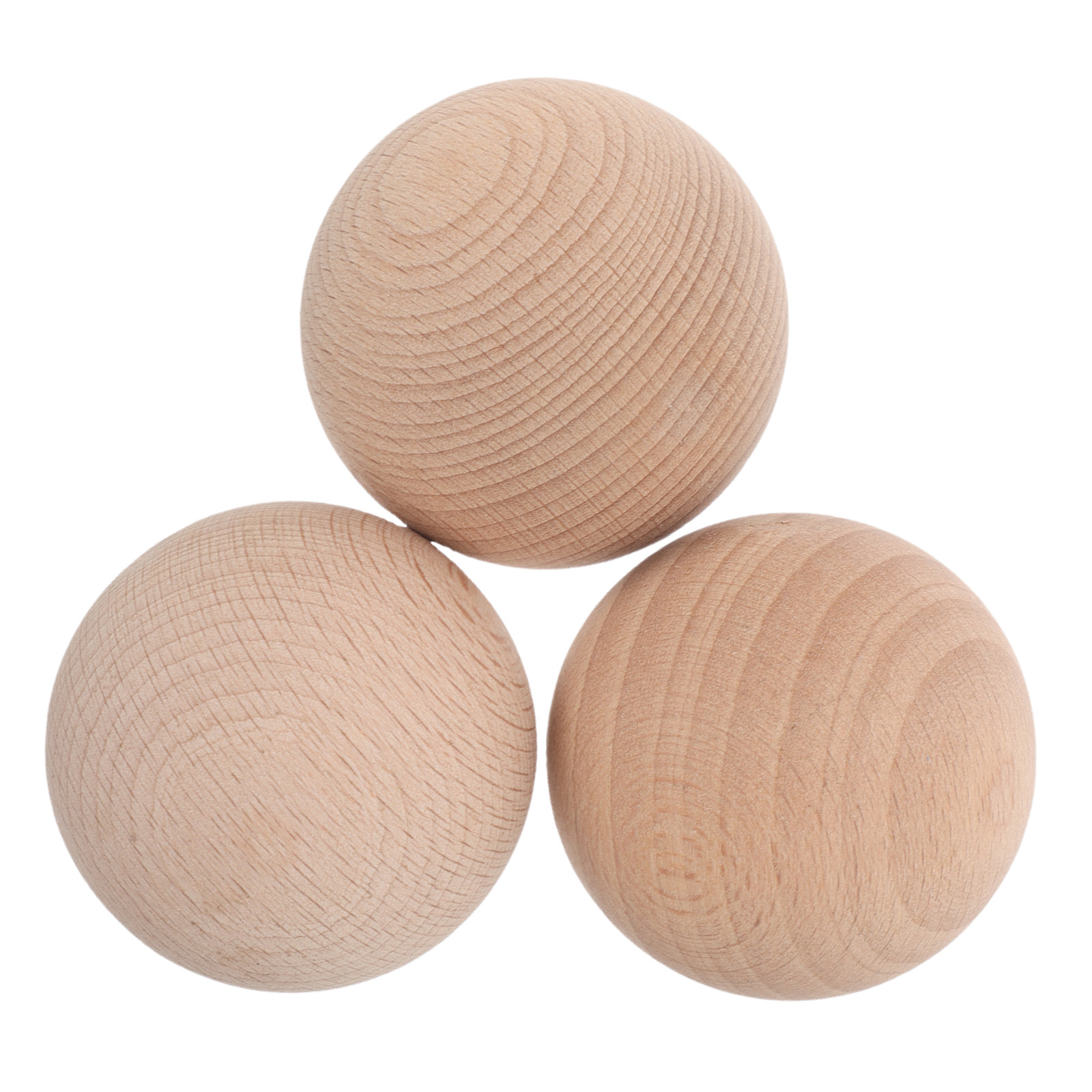 3Pcs Set Bola Golf Kayu Beech  - Croquet Set Lawn ulasan dan harga