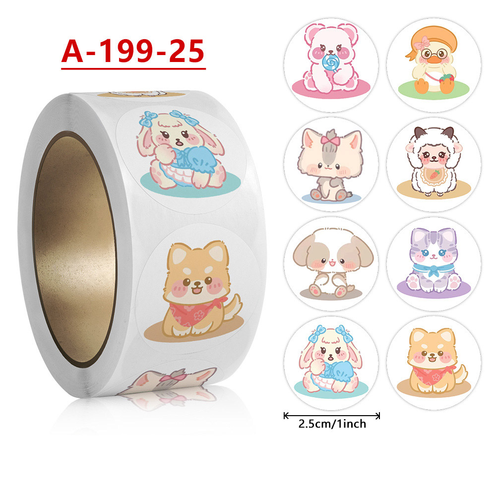 500 Buah Stiker Permainan Hewa - Party Games Animals ulasan dan harga