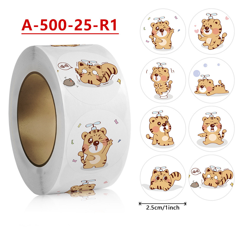 500 Buah Stiker Permainan Hewa - Party Games Animals ulasan dan harga