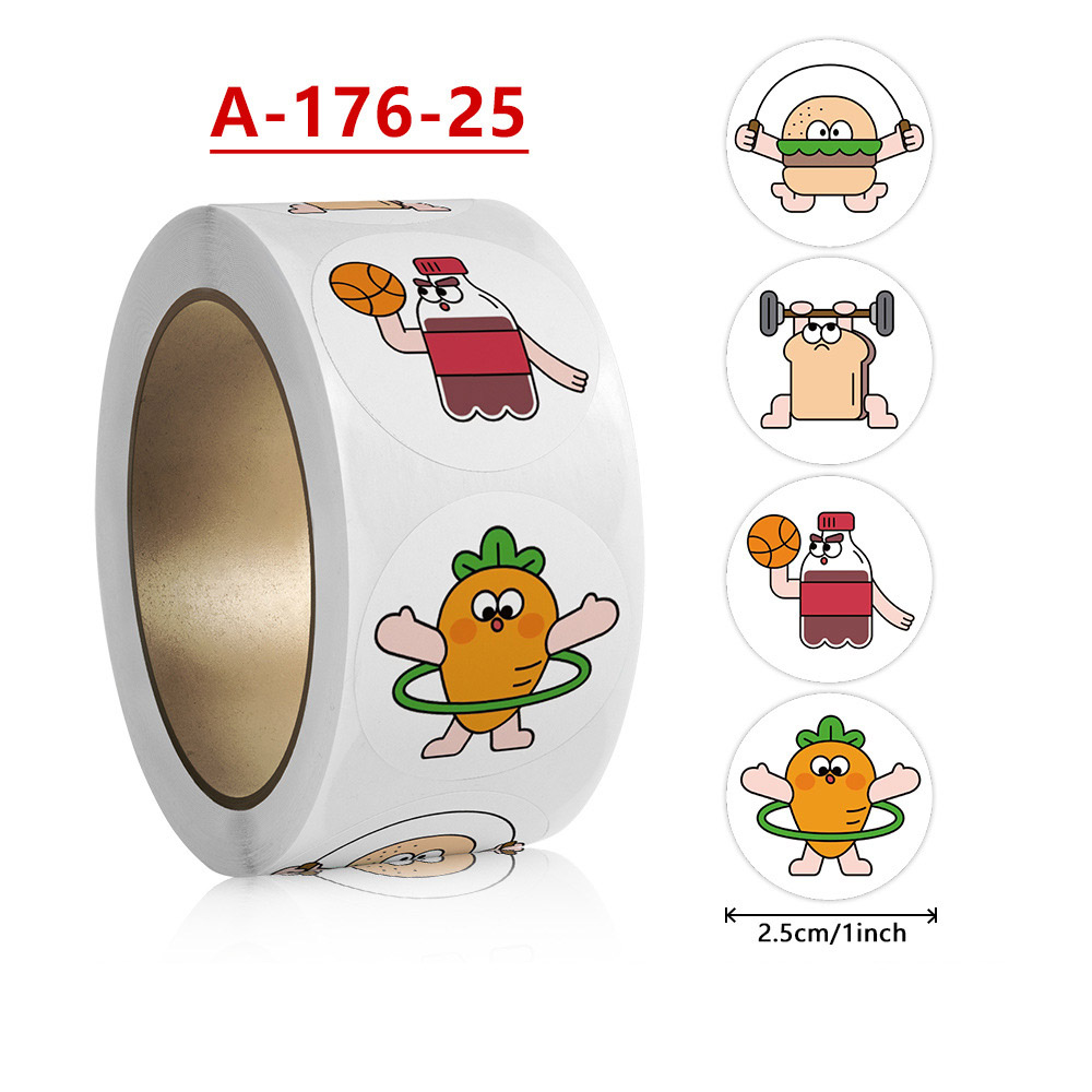500 Buah Stiker Permainan Hewa - Party Games Animals ulasan dan harga
