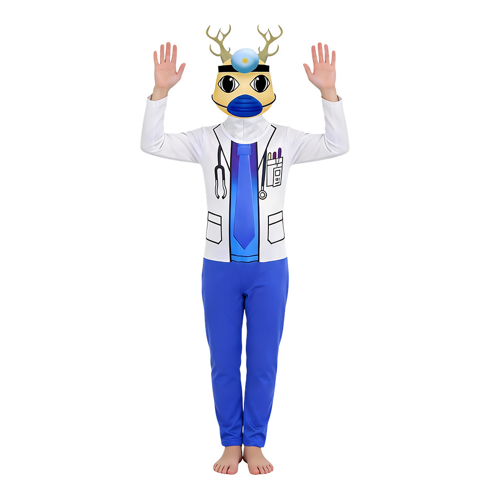 Kostum Cosplay Dokter Rusa dar - Party Games Animals ulasan dan harga