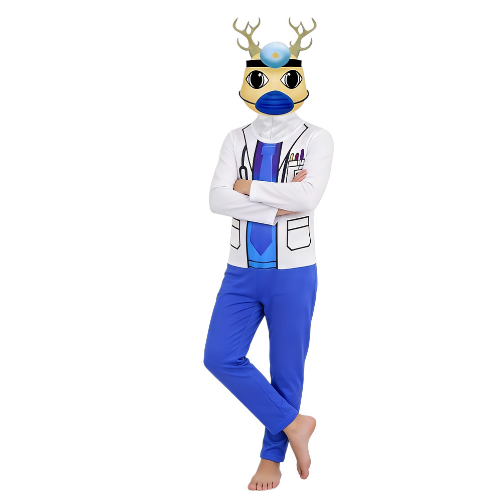 Kostum Cosplay Dokter Rusa dar - Party Games Animals ulasan dan harga