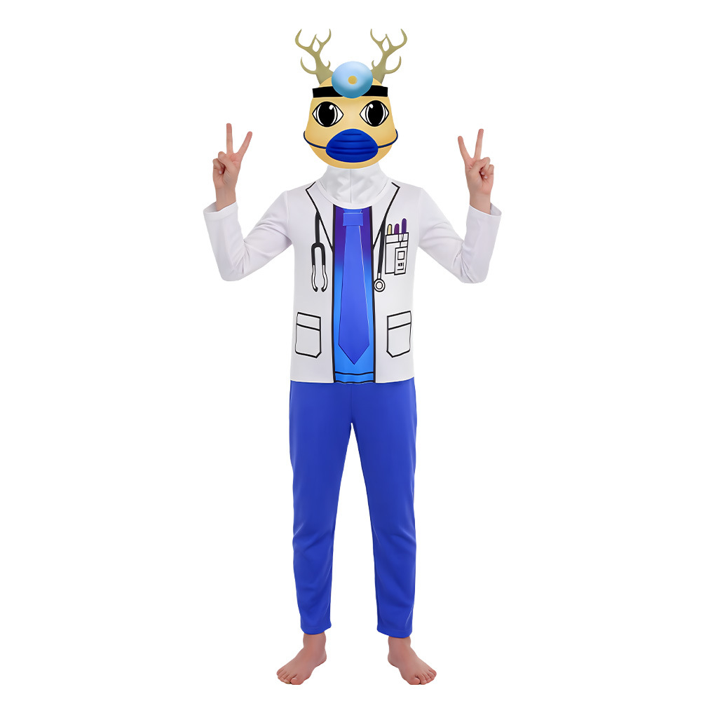 Kostum Cosplay Dokter Rusa dar - Party Games Animals ulasan dan harga