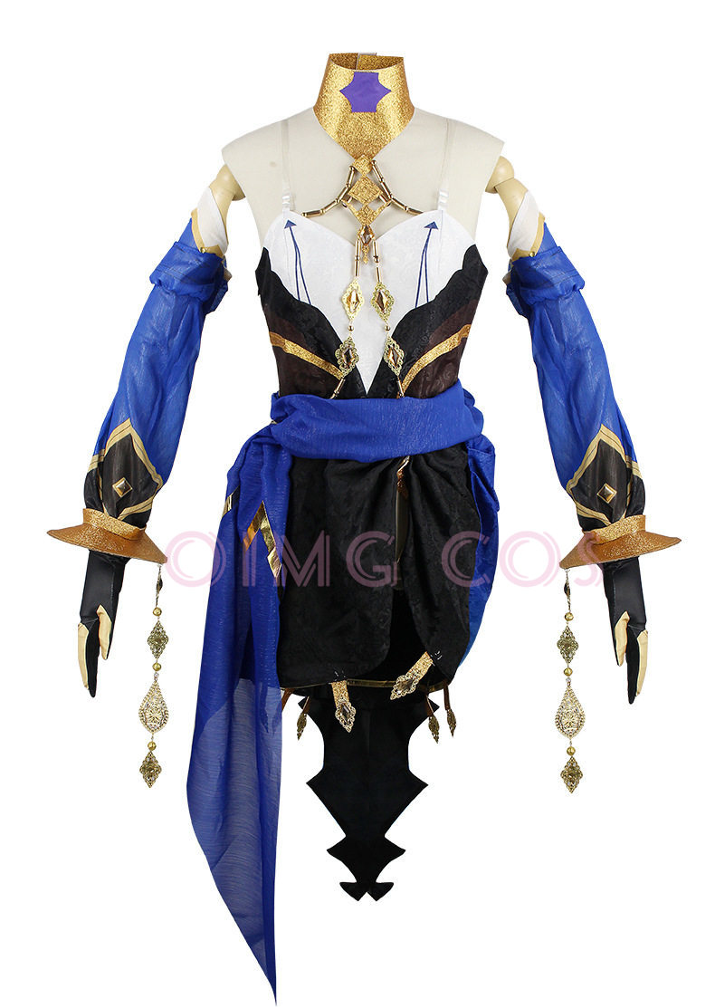Kostum Cosplay Layla Genshin I - Party Games For Adults ulasan dan harga