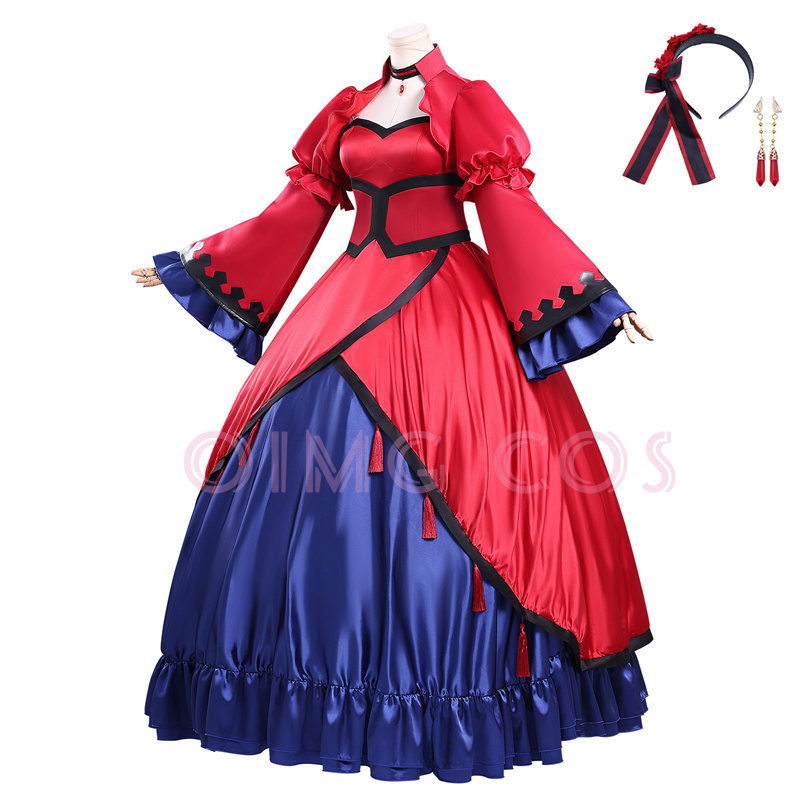 Kostum Cosplay Scarlett Castie - Party Games For Adults ulasan dan harga