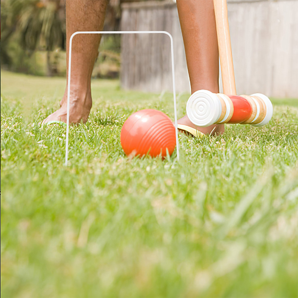 8 Buah Set Tongkat Kroket Loga - Croquet Set Lawn ulasan dan harga