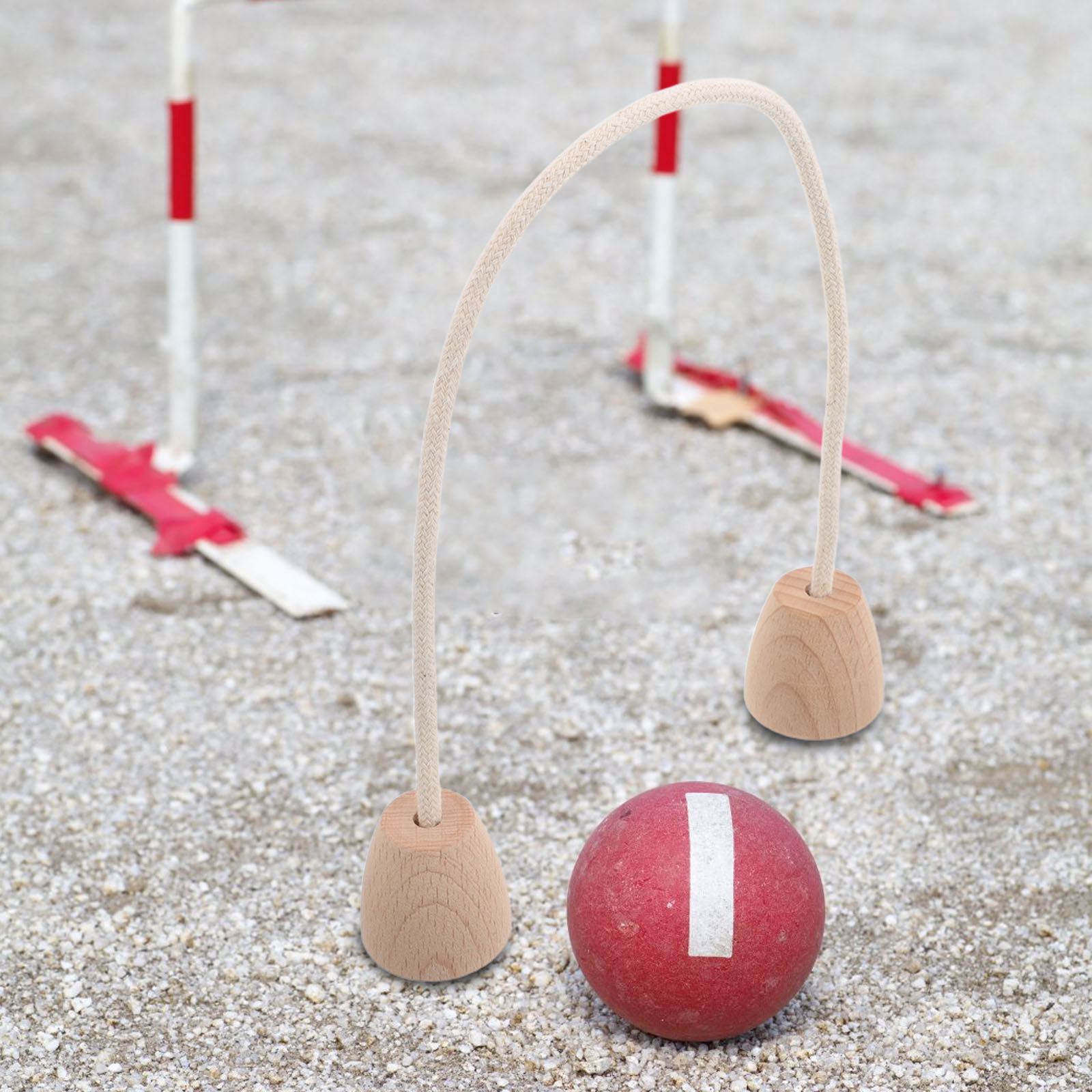 5Pcs Set Permainan Kroket Luar - Croquet Set Lawn ulasan dan harga